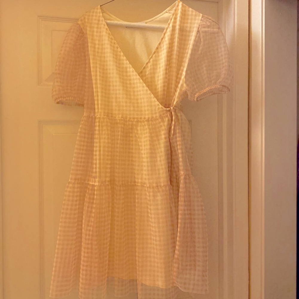 Zara Kids/Small Adult sized wrap around dress